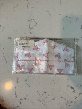 Magnolia Baby Pink Bear-Print Face Mask
